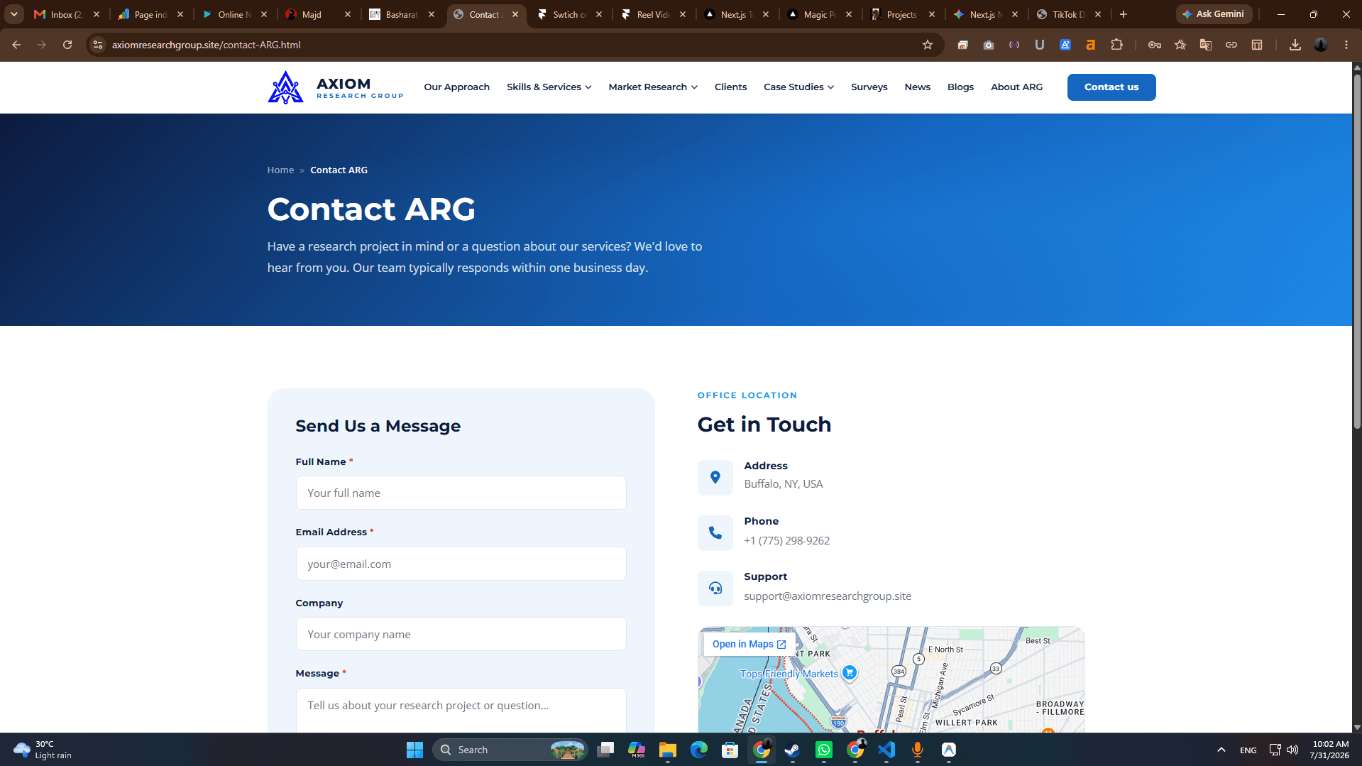 Axiom Research Group Screenshot 3