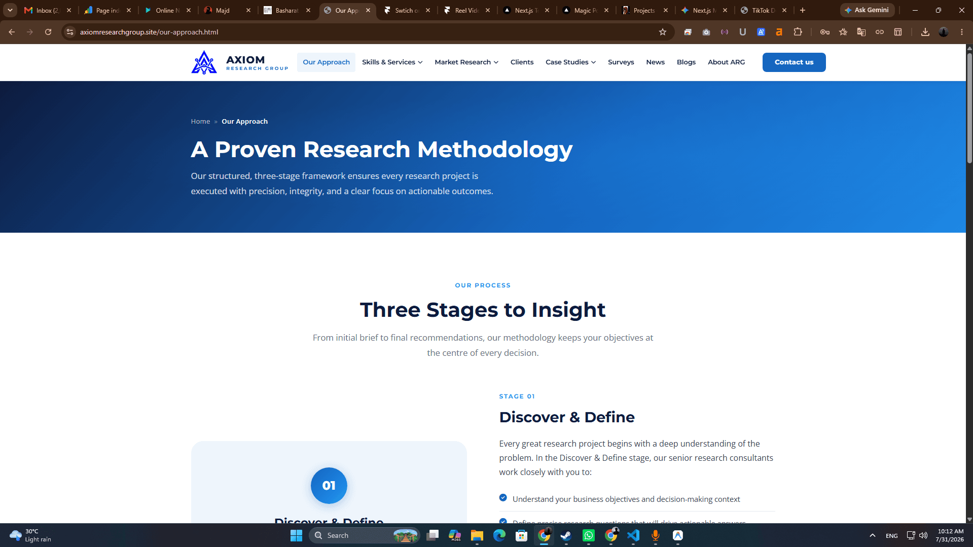 Axiom Research Group Screenshot 6